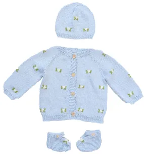 Winter Bloom Baby Hat by Fanm Mon