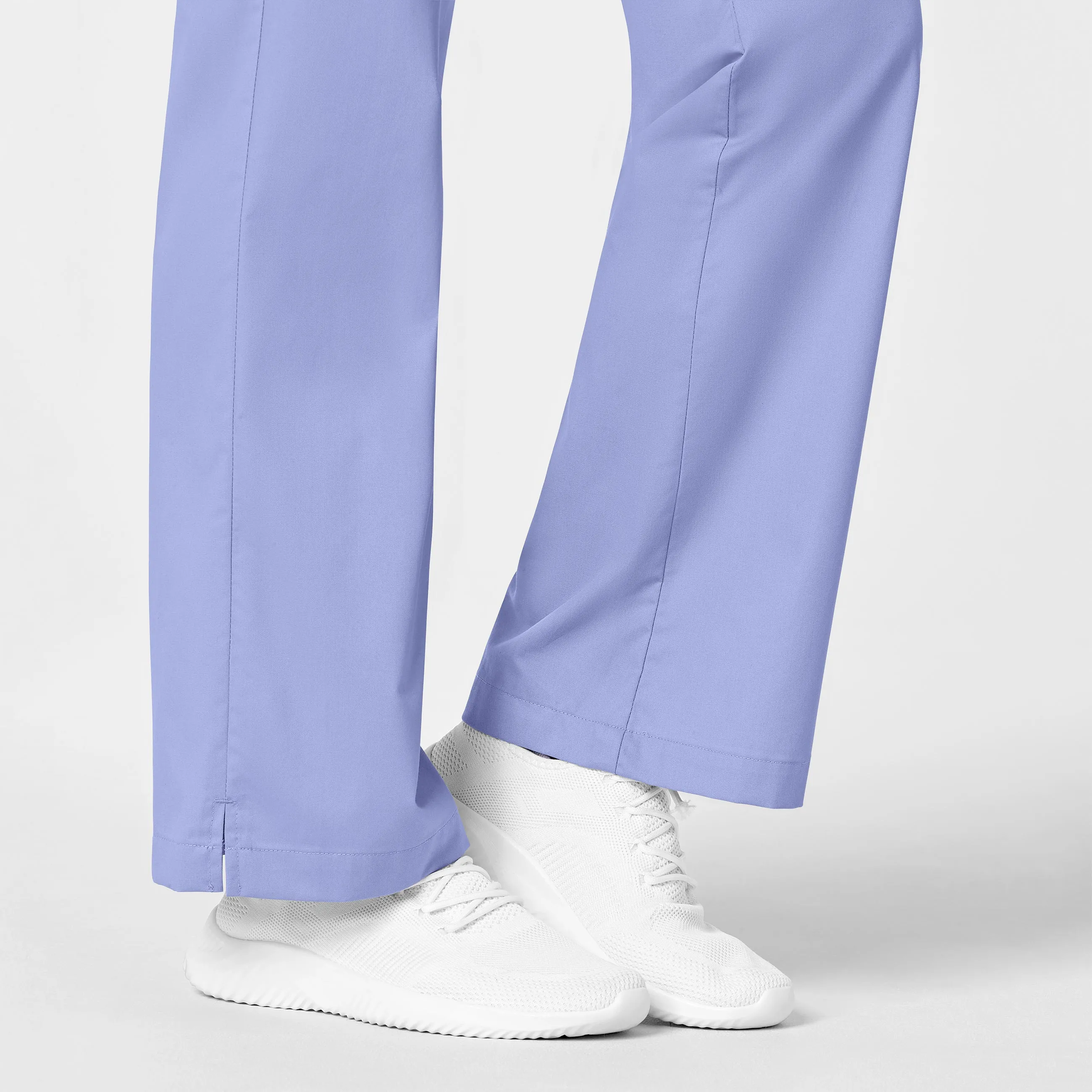 WonderWORK Women's Flare Leg Scrub Pant - Ceil Blue