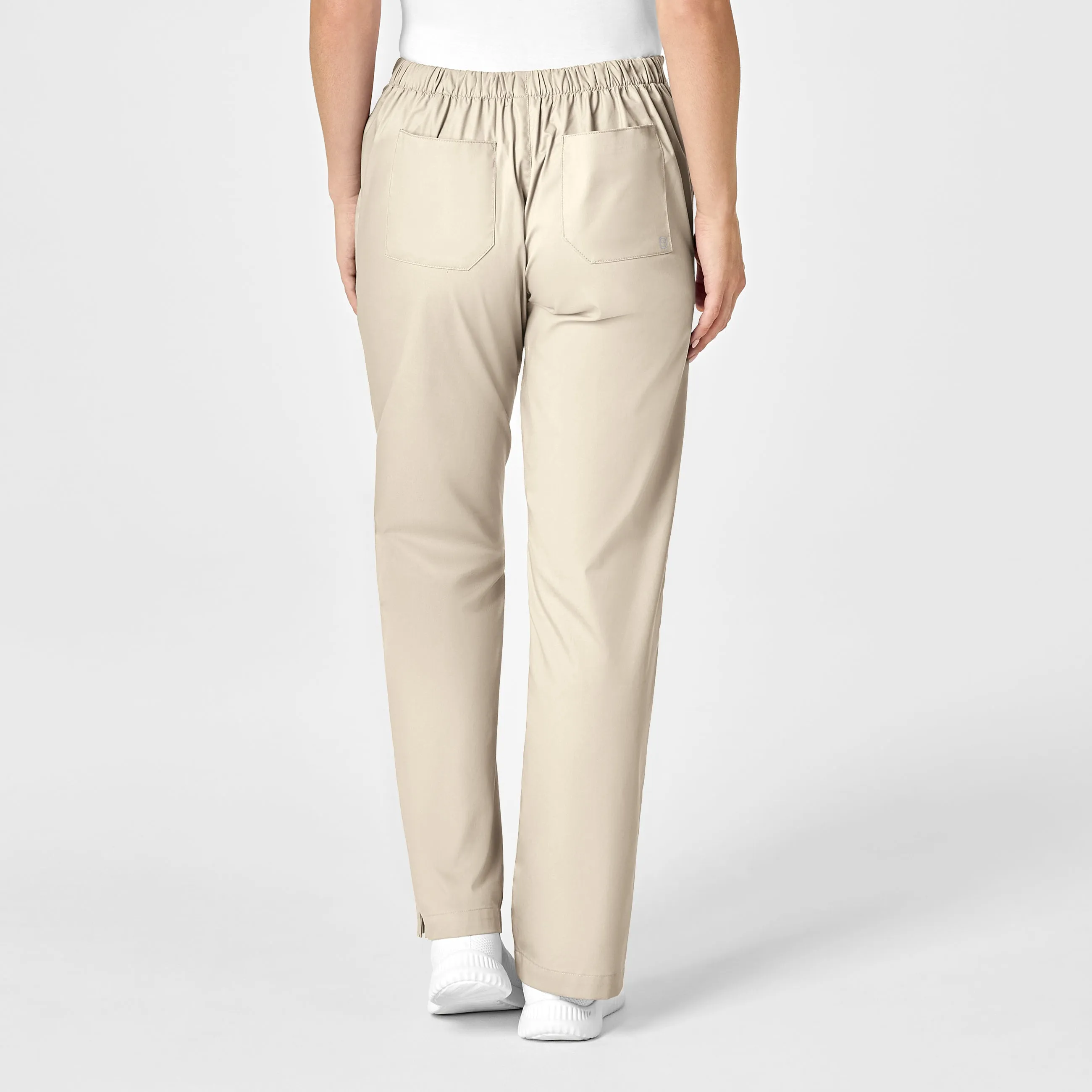 WonderWORK Women's Flare Leg Scrub Pant - Khaki
