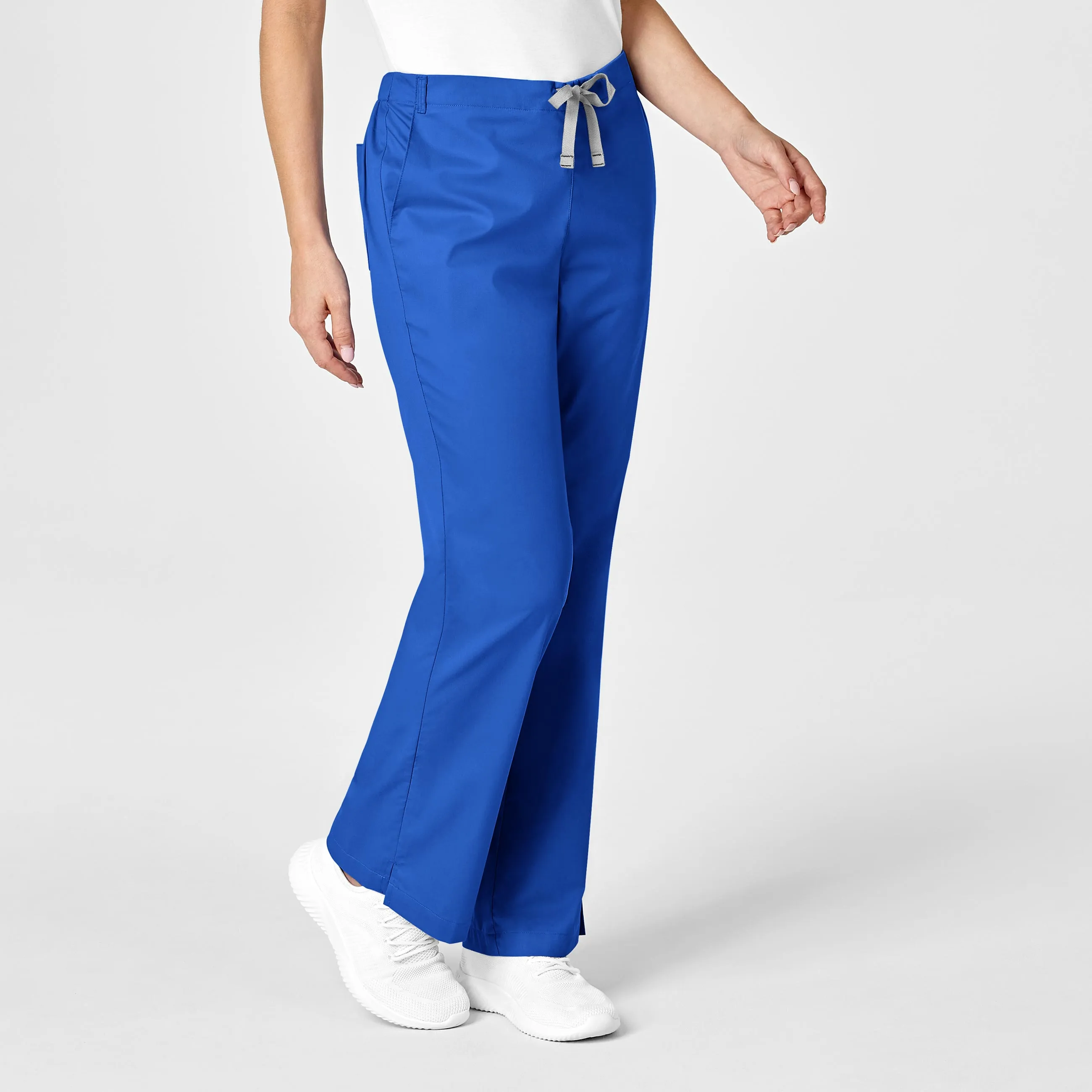 WonderWORK Women's Flare Leg Scrub Pant - Royal