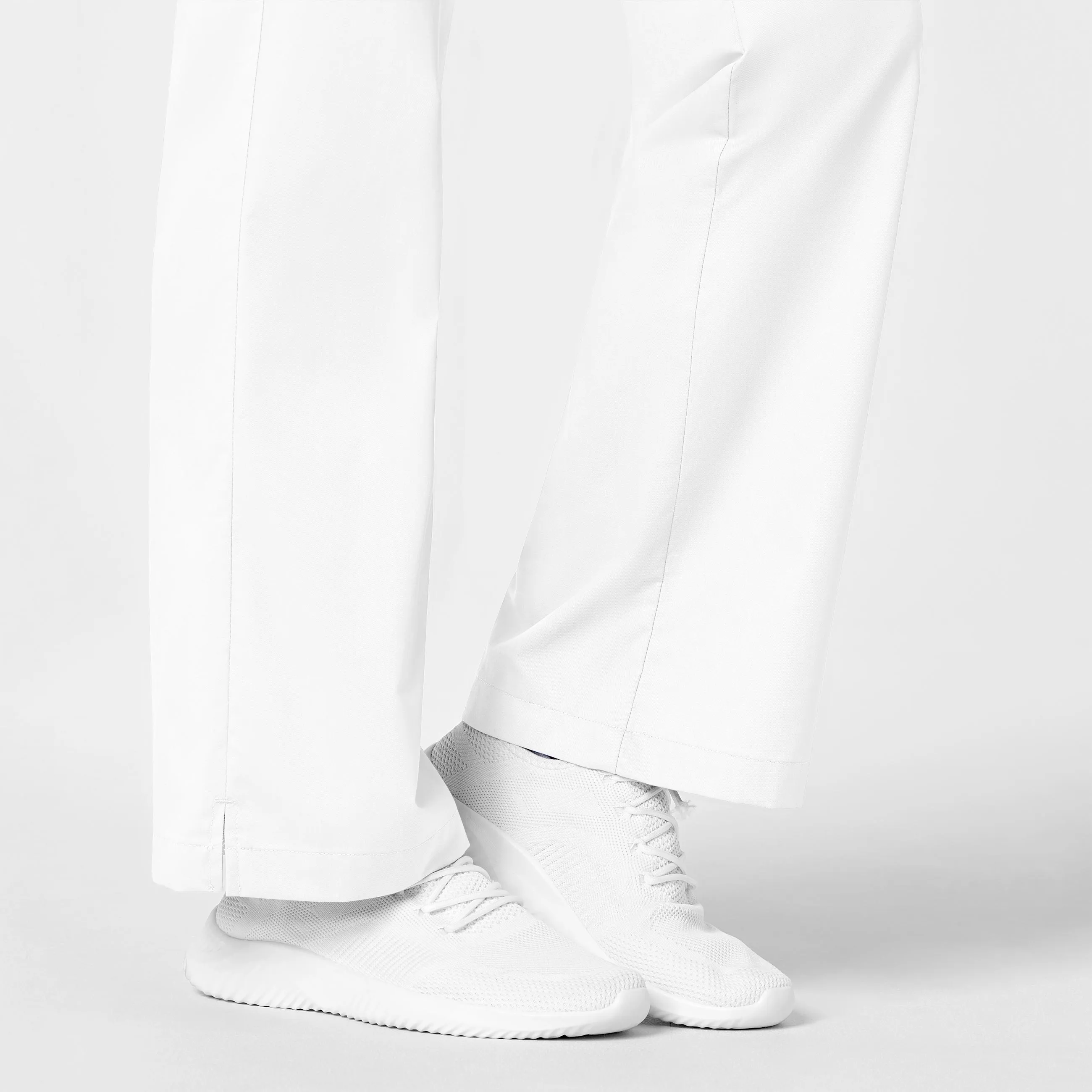 WonderWORK Women's Flare Leg Scrub Pant - White